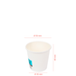 Copo de Papel (CARTÃO) EXPRESSO Com Diretiva UE 7CL (70ML)