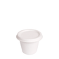 MINI POTE BAGAÇO BRANCO 9CL (90ML) COM TAMPA
