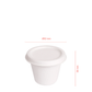 MINI POTE BAGAÇO BRANCO 9CL (90ML) COM TAMPA