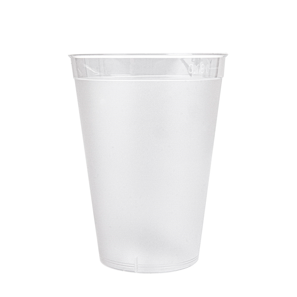 COPO REUTILIZÁVEL EM PP 18CL (180ML)