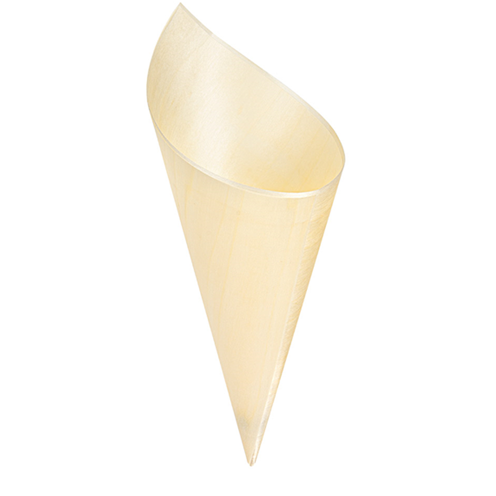 CONE MADEIRA CASCA DE PINHEIRO 22CM