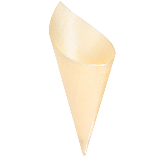 CONE MADEIRA CASCA DE PINHEIRO 22CM