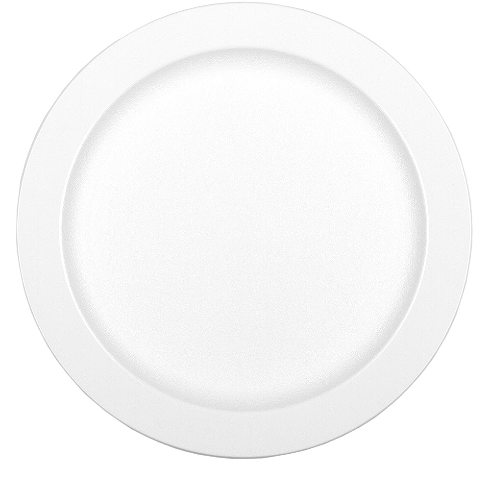 PRATO EM PP BRANCO Ø24CM