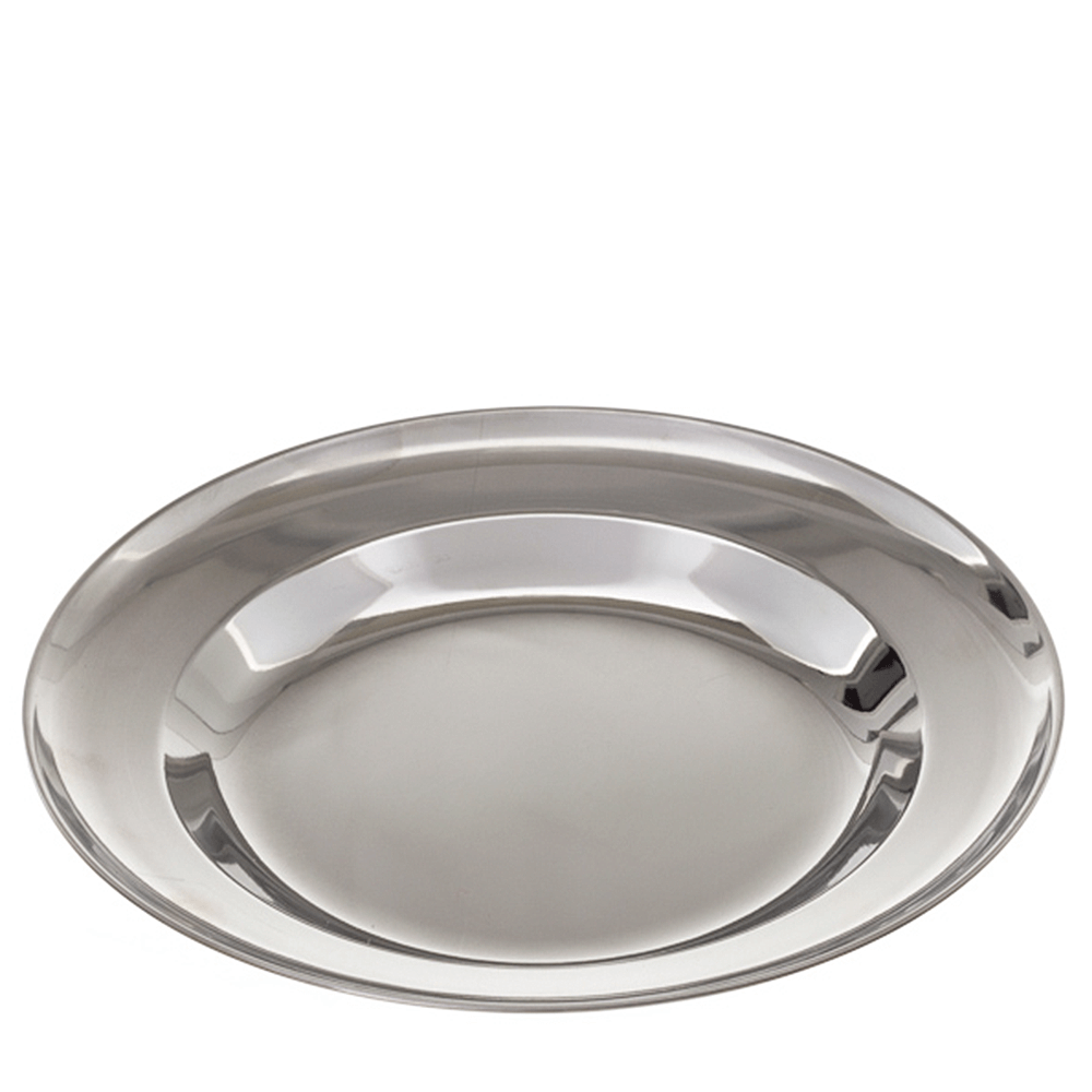 PRATO EM INOX PARA SOPA 25CM / 40CL (400ML)