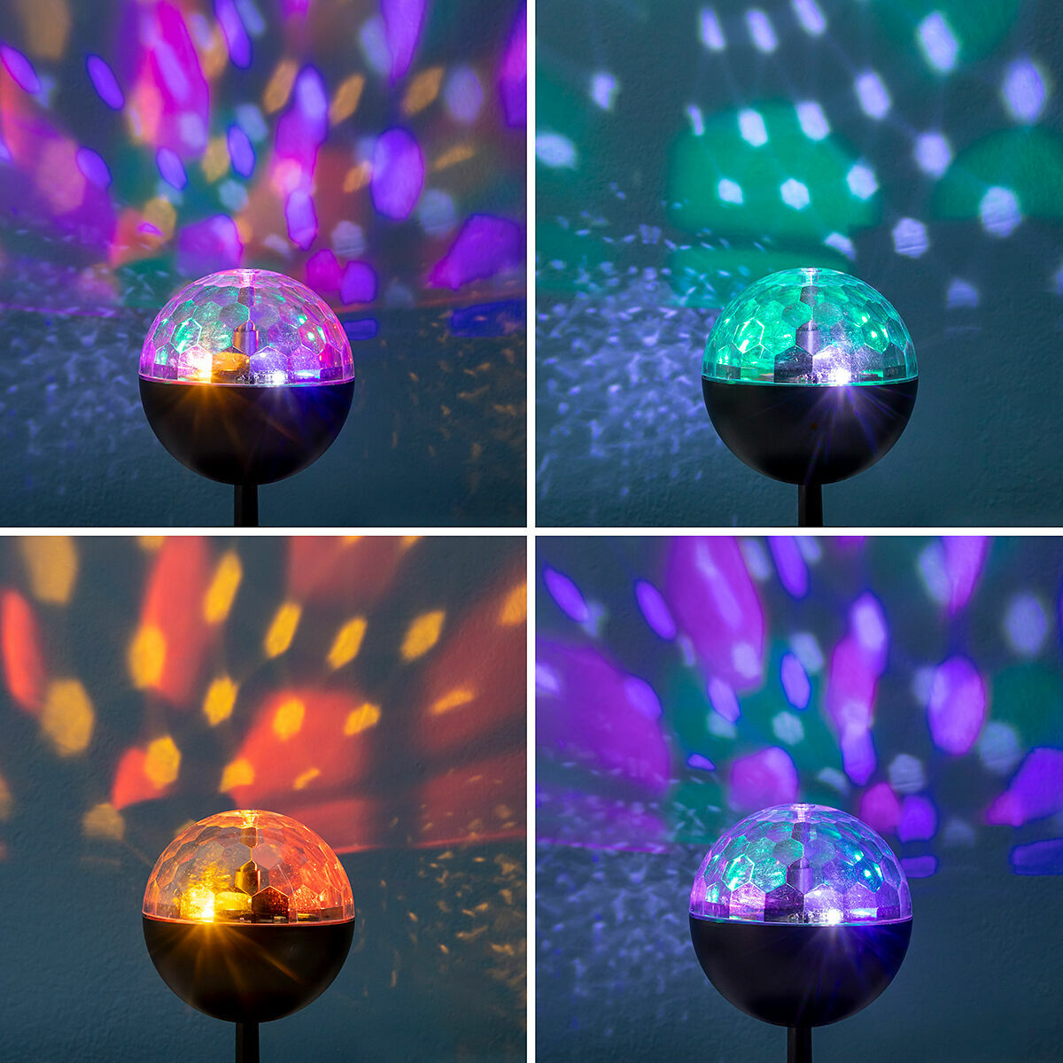 Bola de Discoteca LED Recarregável com Bluetooth Istarlyt