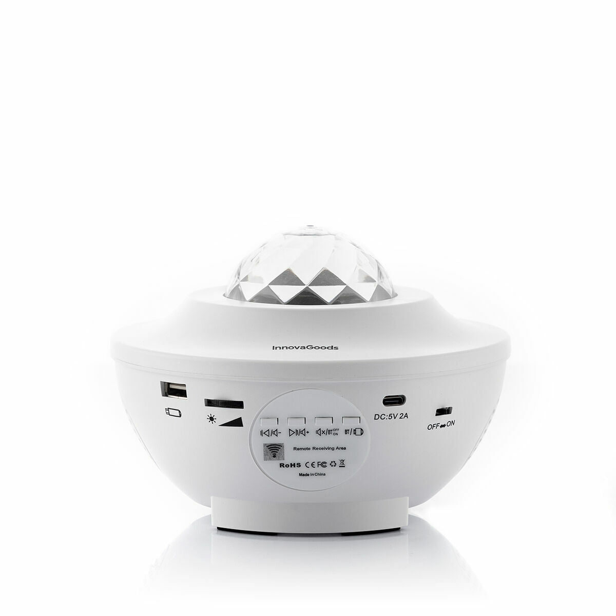 Projetor de Estrelas LED RGB com Altifalante Bluetooth Sedlay