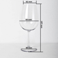 Tritan Glass for WINE / WATER 40 cl (400 ml)
