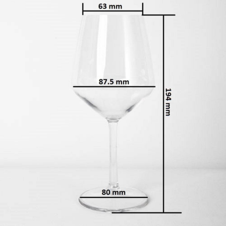 Tritan Glass for “CABERNET” WINE 40 cl (400 ml)
