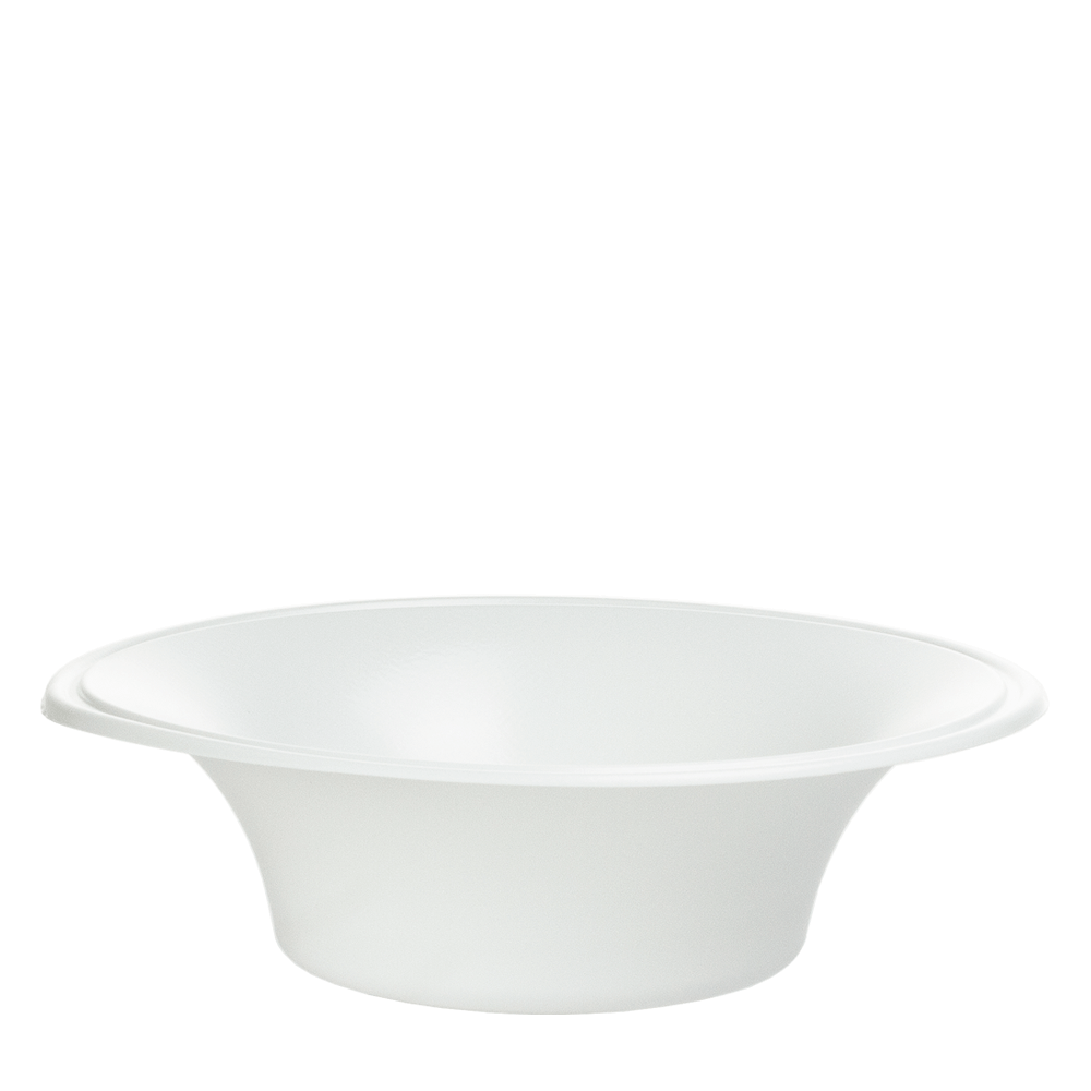 TIGELA DE SOPA REUTILIZÁVEL EM PS BRANCA 50CL (500ML)