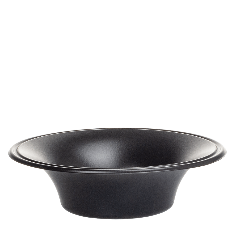 TIGELA DE SOPA REUTILIZÁVEL EM PS PRETO 50CL (500ML)
