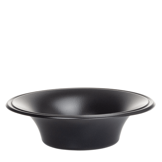 TIGELA DE SOPA REUTILIZÁVEL EM PS PRETO 50CL (500ML)