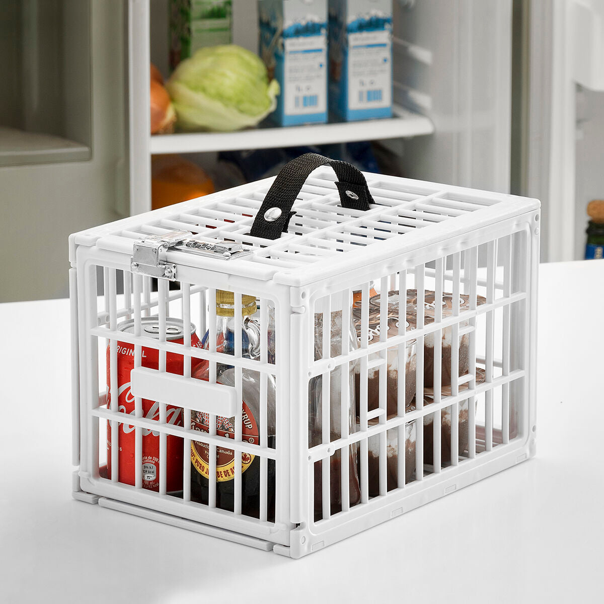 Caixa de Segurança para Frigorífico com Fechadura Food Safe