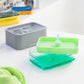 Dispensador de Detergente 2 em 1 com Suporte para Esponja Pushoap