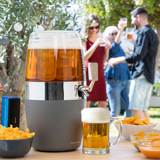 Dispensador de Bebidas 4 L com Depósitos de Gelo Freer