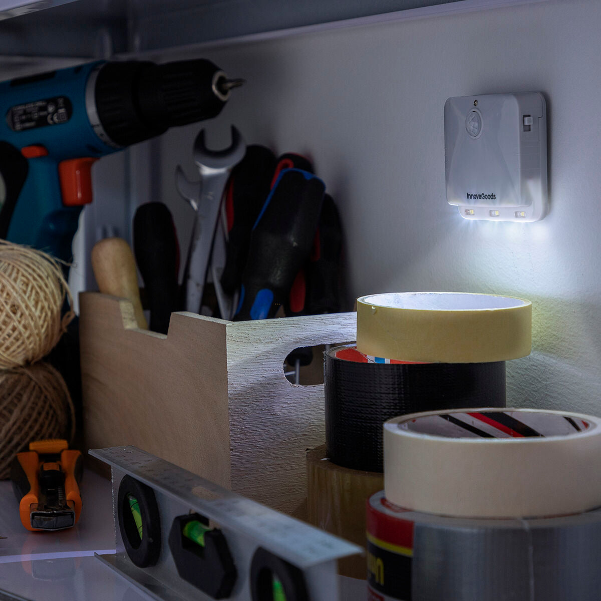 Luz LED com Sensor de Movimento Lumtoo - 2 Unidades