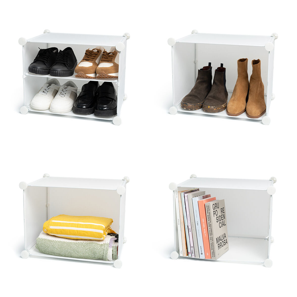 Sapateira Modular Portátil Branco