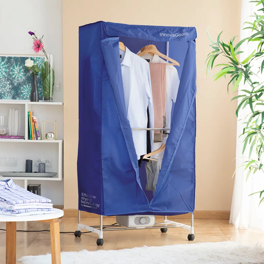 Secador Elétrico Portátil com 2 Níveis Dupledry Blue 1200 W