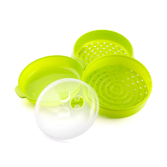 Vaporeira Dupla para Micro-Ondas Codowave – Cozedura a Vapor