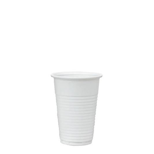COPO ÁGUA OU SUMO EM PP BRANCO 22CL (220ML) REUTILIZÁVEL