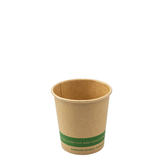 Copo de Papel (CARTÃO) 100% KRAFT 12CL (120ML/4OZ)