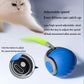 Smart Cat Toys Balls Automatic Interactive Pet Electric Rolling Teaser USB Rechargeable Kitty Moving Bouncing Ball Mouse Car Toy
