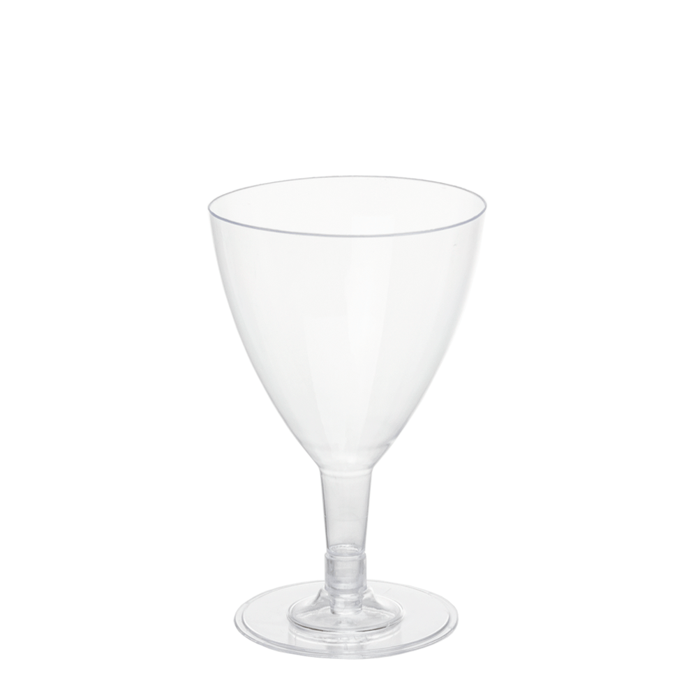 COPO VINHO/ÁGUA REUTILIZÁVEL EM PS 20CL (200ML)