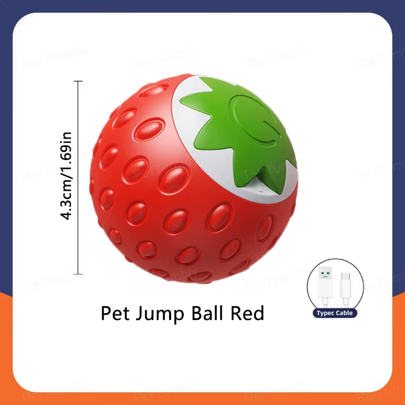 Smart Cat Toys Balls Automatic Interactive Pet Electric Rolling Teaser USB Rechargeable Kitty Moving Bouncing Ball Mouse Car Toy