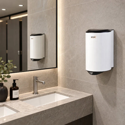 Secador de Mãos Automático Quickflow 1200W – Branco