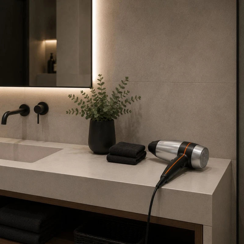 SECADOR DE PELO - 1.400 W Blanco - Serie Linex
