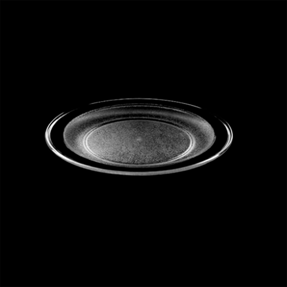 PRATO EM PC TRANSPARENTE 18CM