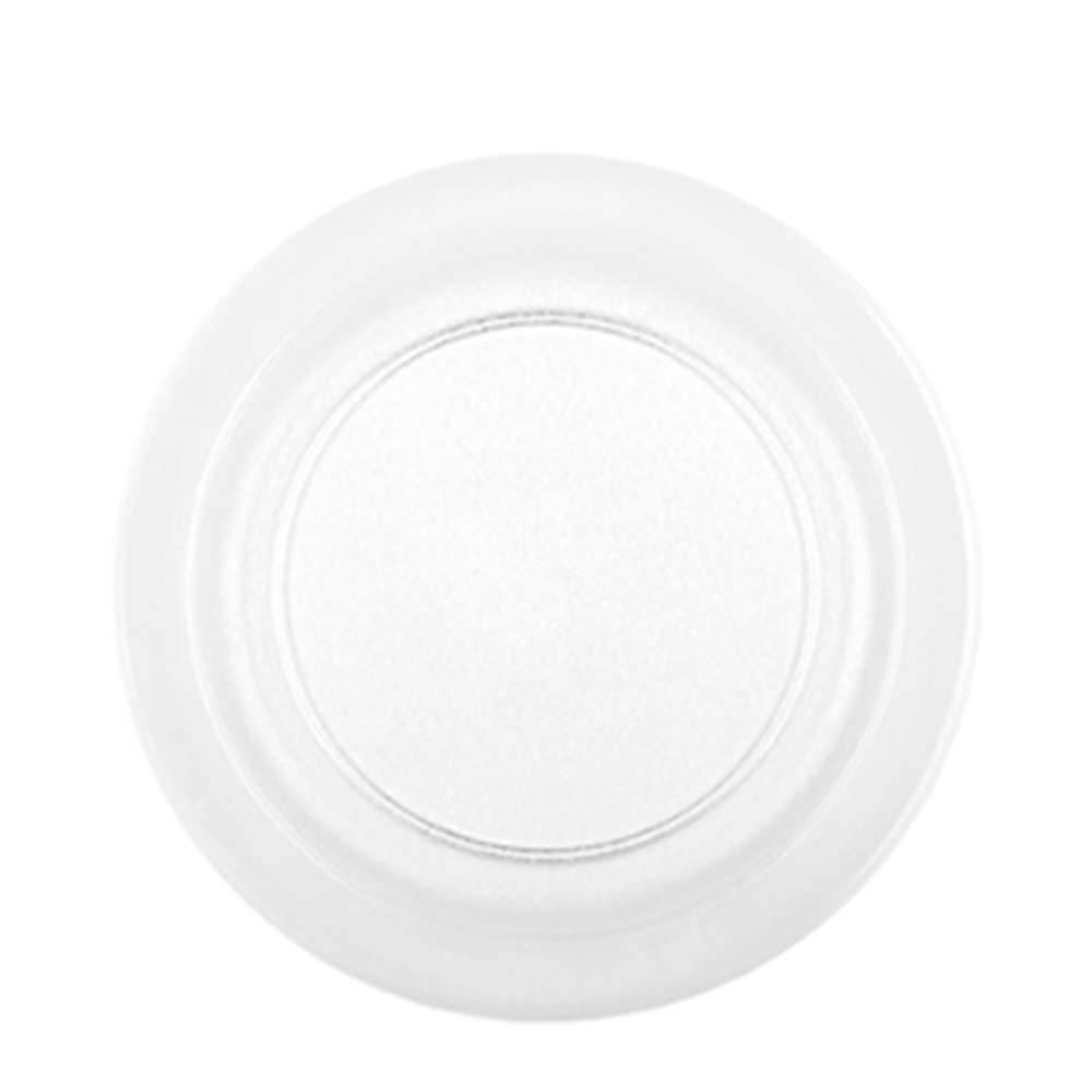 PRATO EM PC TRANSPARENTE 18CM