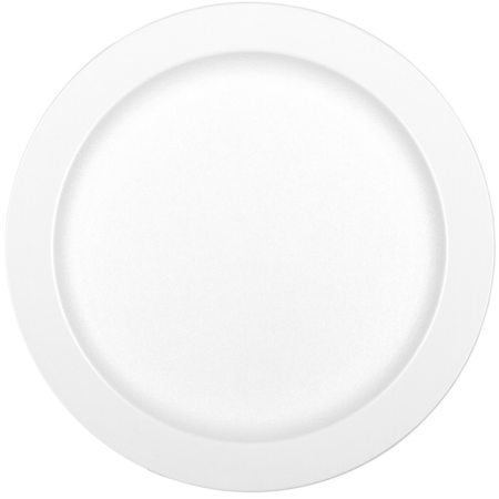 Plato de PC blanco Ø27CM