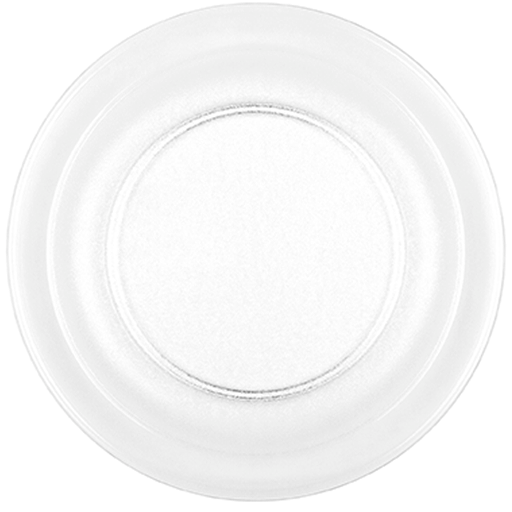 PRATO EM PC TRANSPARENTE 27CM