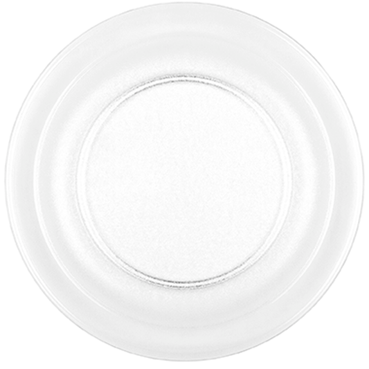 PRATO EM PC TRANSPARENTE 27CM