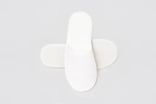 Chinelo S-Basic, Fechado à Frente, Branco, Tamanho 28,2 cm | Chinelo de Hotel