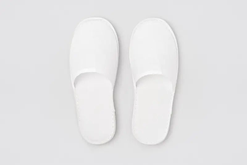 Chinelo S-Basic, Fechado à Frente, Branco, Tamanho 28,2 cm | Chinelo de Hotel