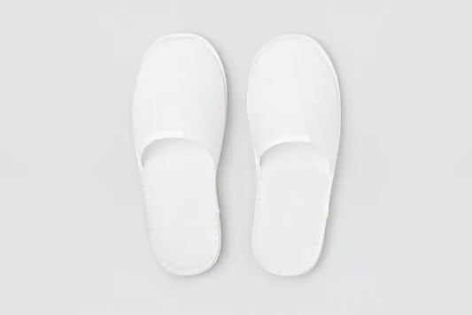 Chinelo S-Basic, Fechado à Frente, Branco, Tamanho 28,2 cm | Chinelo de Hotel