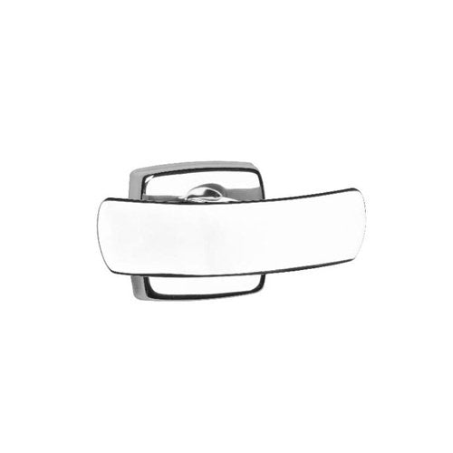 CABIDE DUPLO SIMPLES - INOX ACETINADO